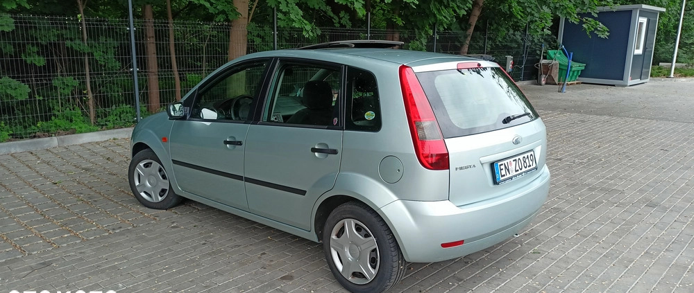 Ford Fiesta cena 7900 przebieg: 181500, rok produkcji 2004 z Wrocław małe 781